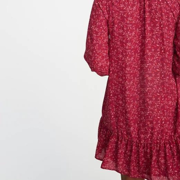 Old Navy Ruffled Georgette Swing Dress Size XS New - Picture 4 of 4